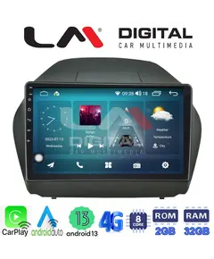 LM Digital - LM ZR8414 GPS Οθόνη OEM Multimedia Αυτοκινήτου για HYUNDAI IX35 2009>2015  (CarPlay/AndroidAuto/BT/GPS/WIFI/GPRS)