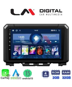 LM Digital - LM ZN4570 GPS Οθόνη OEM Multimedia Αυτοκινήτου για SUZUKI JIMNY 2018> (CarPlay/AndroidAuto/BT/GPS/WIFI/GPRS)